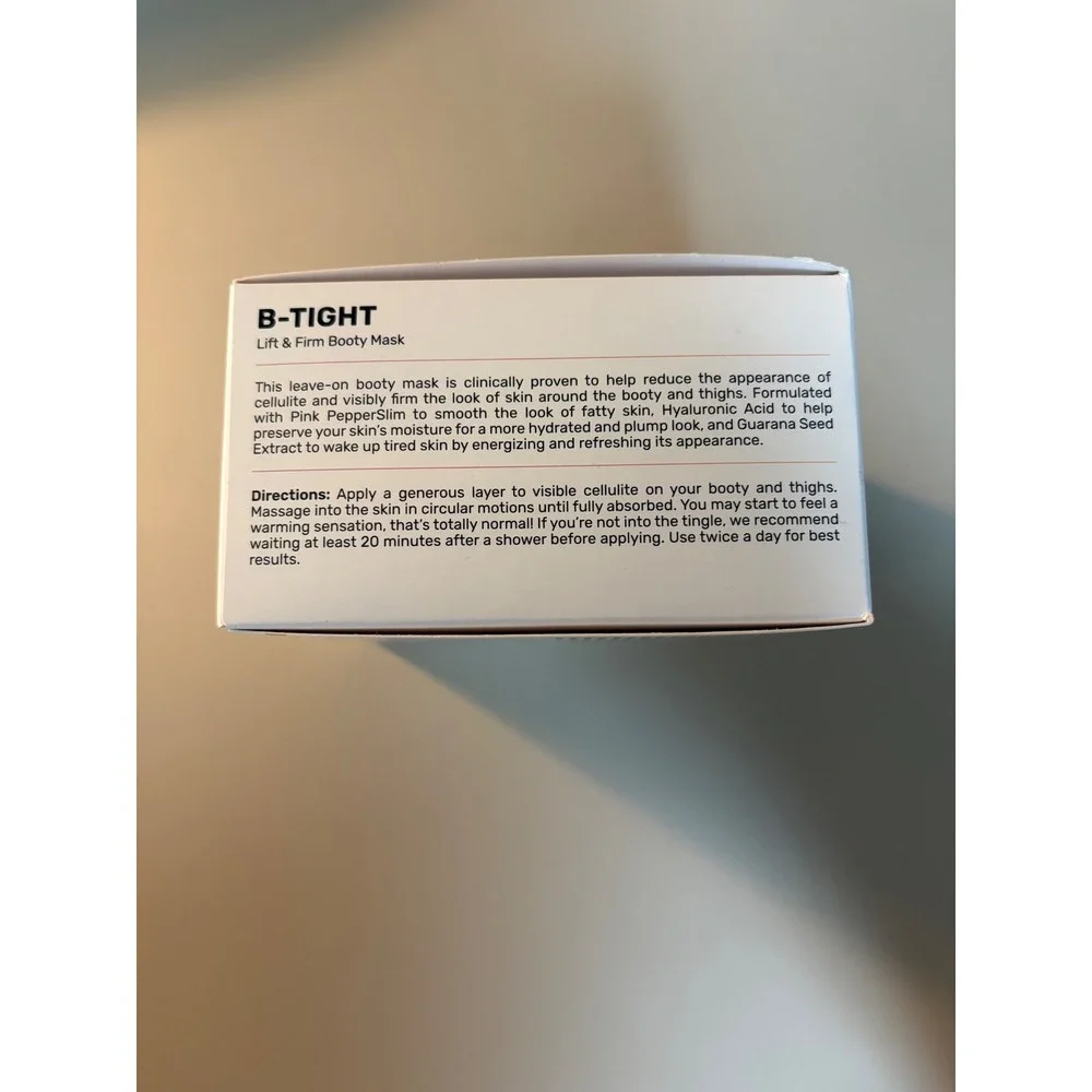 MAELYS B-TIGHT Lift & Firm Booty Mask Cellulite Reduction 100ml 3.4oz NEW